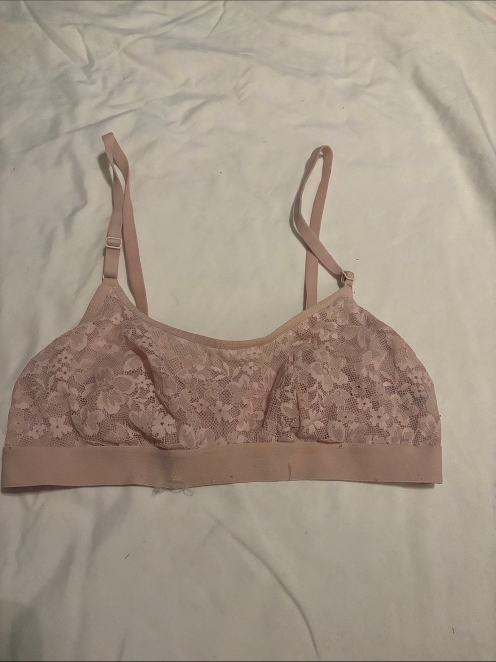 Auden Lace Bralette - Blush